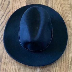 Wool Black Fedora